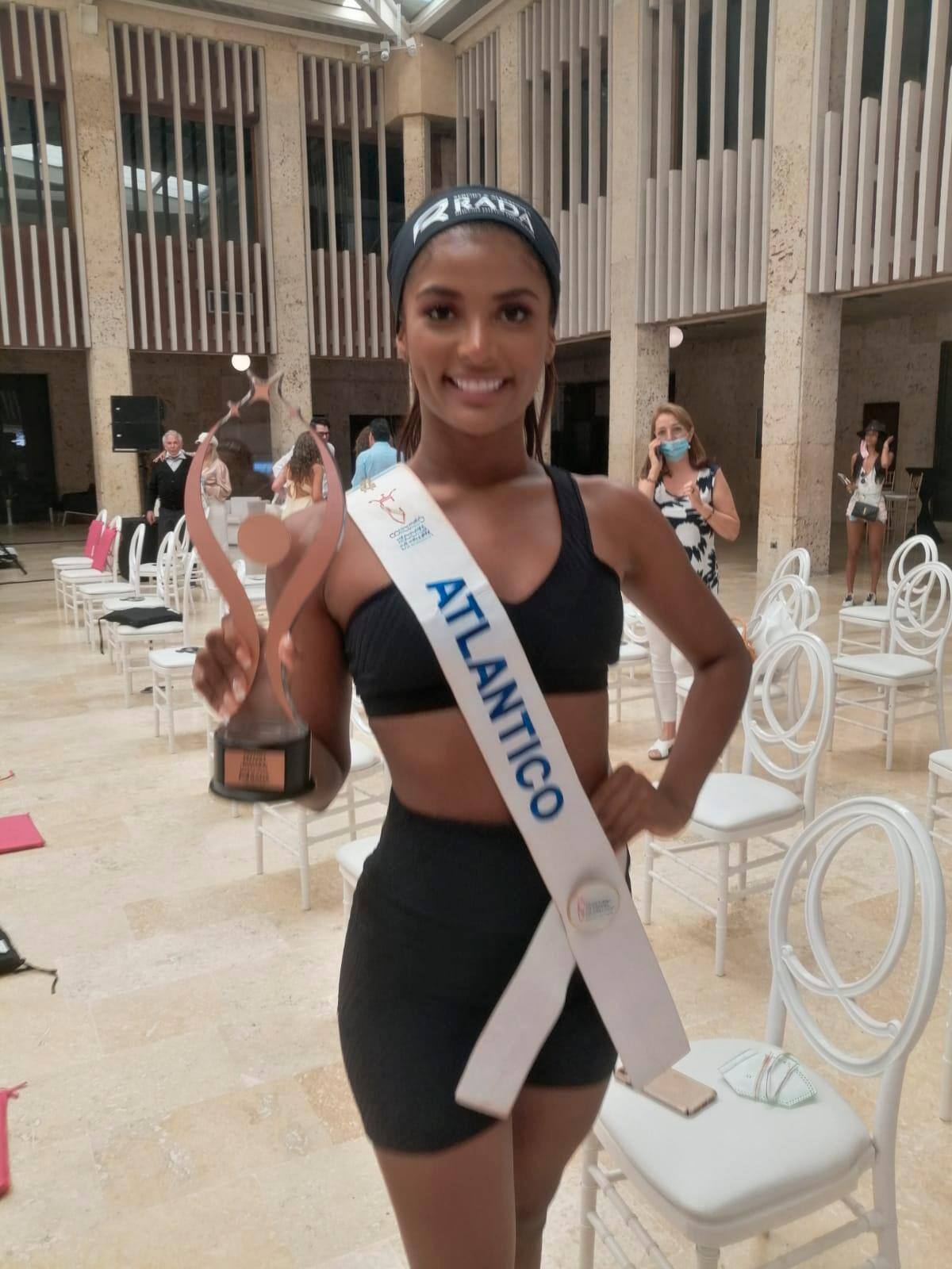 Tercero lugar: Señorita Atlántico, Geraldine Quiroz Bermúdez
