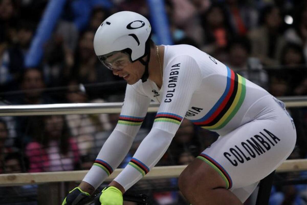 El control se realizó mientras Puerta competía en los campeonatos Nacionales de Pista en Cali. Colprensa