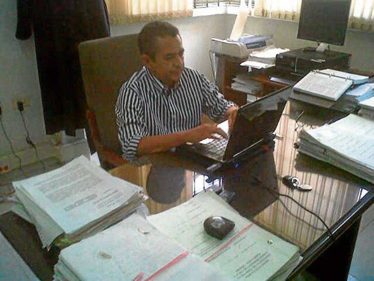 Ángel Aicardy, juez de Planeta Rica.