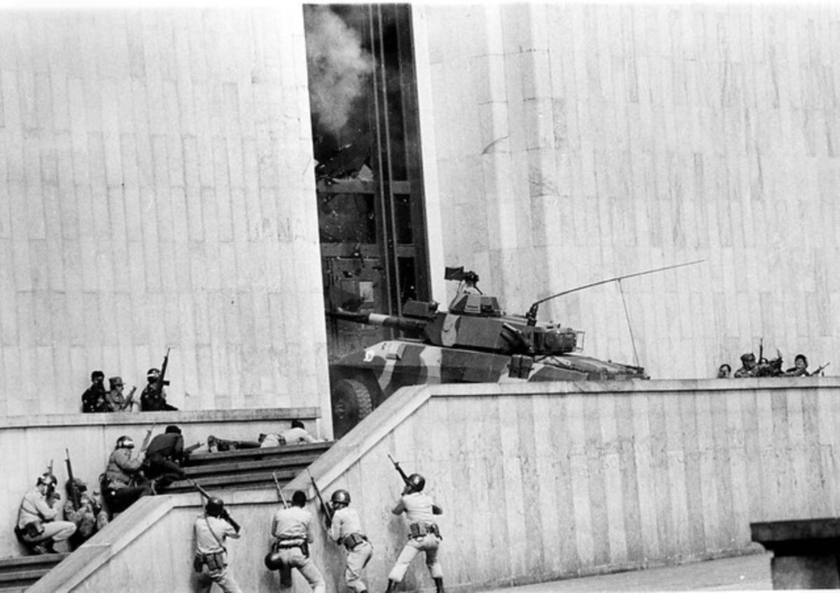 Toma al Palacio de Justicia. COLPRENSA