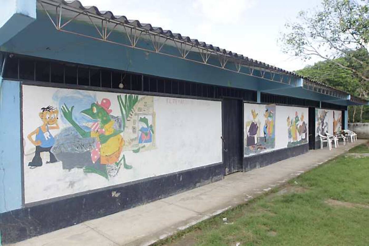 Centro Educativo de El Salado, cuyo énfasis en la técnica agroindustrial. JULIO CASTAÑO - EL UNIVERSAL