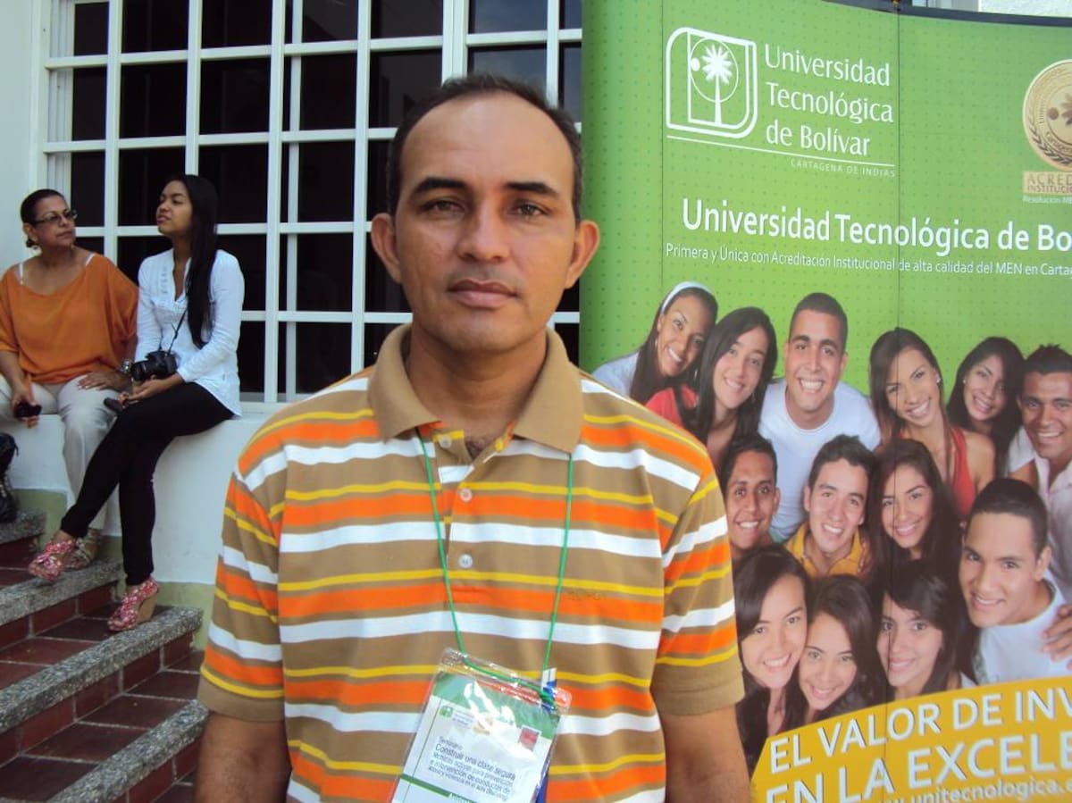 Rodolfo Enrique Galván Nuñez, Profesor de Educación Física del colegio Nuestra Señora de las Mercedes en Sincelejo. ANLLY TATIANA FLÓREZ OSPINA - EL UNIVERSAL