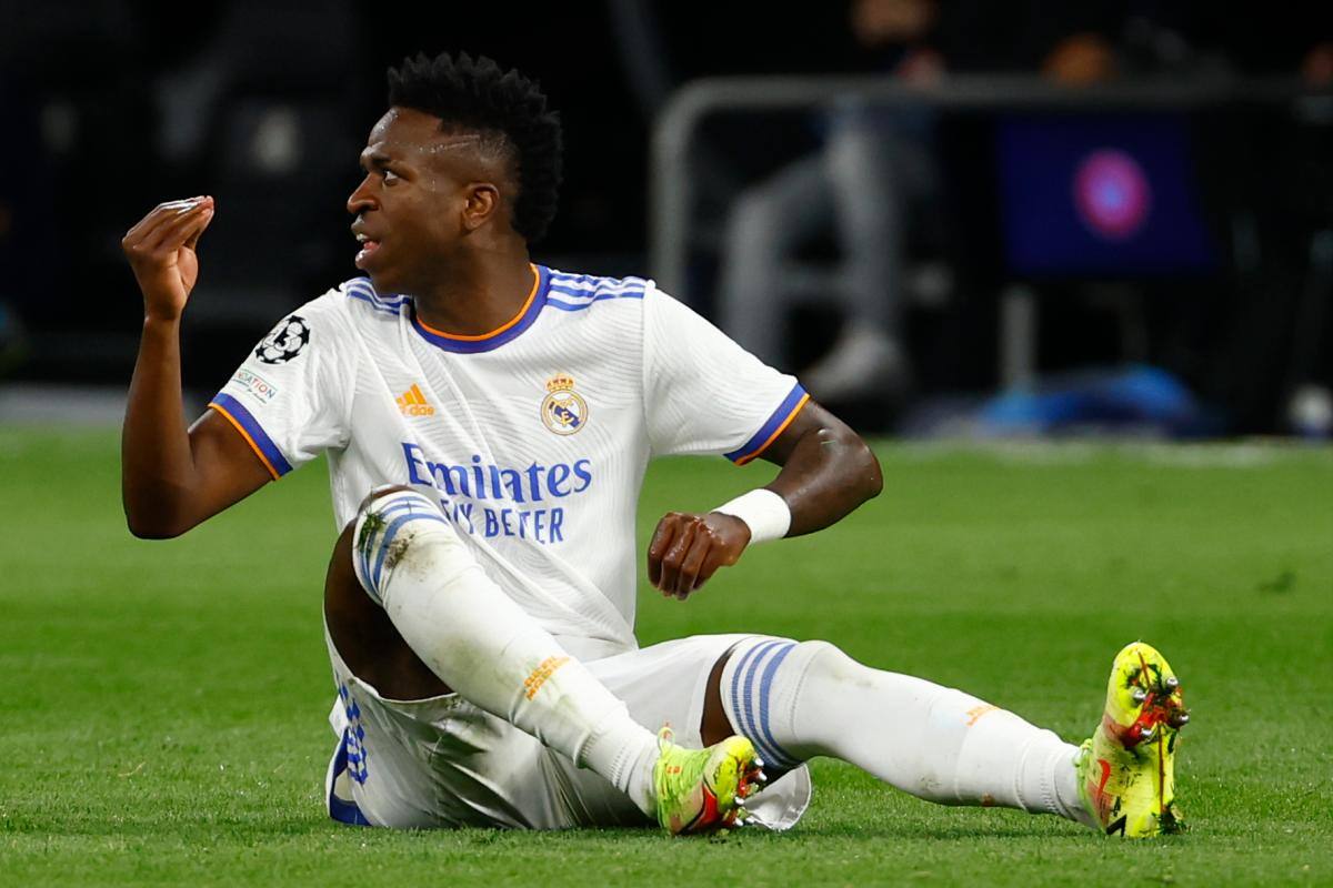 Vinícius Junior es duda para el derbi ante el Atlético de Madrid