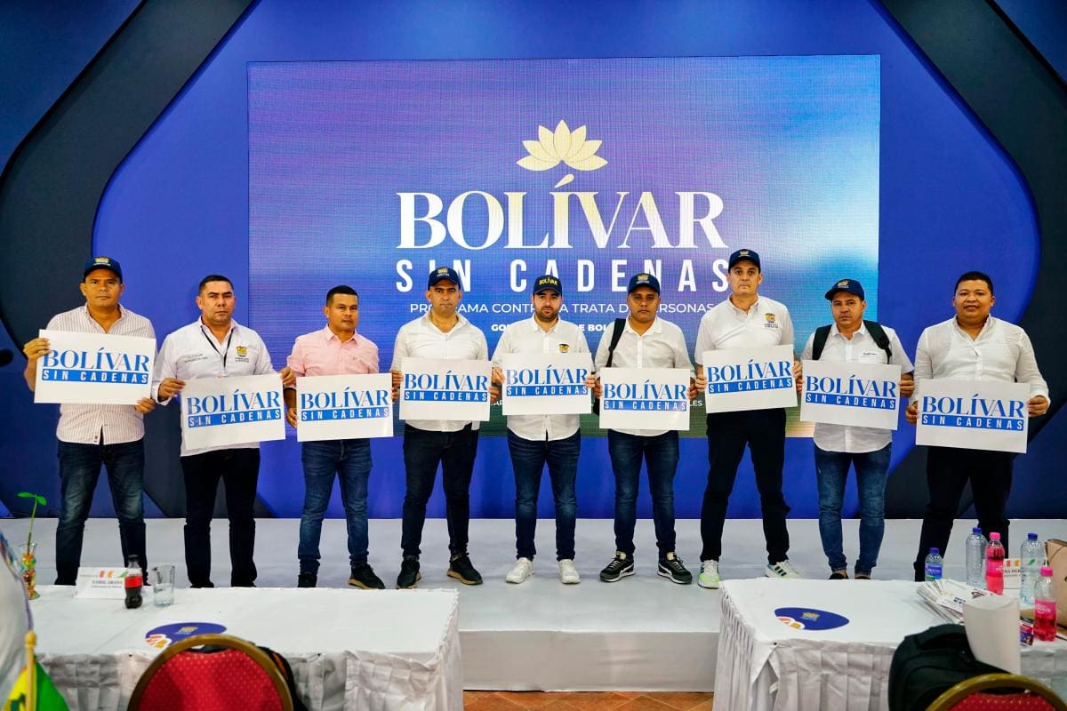 ‘Bolívar sin cadenas’, estrategia de la Gobernación contra la trata de personas