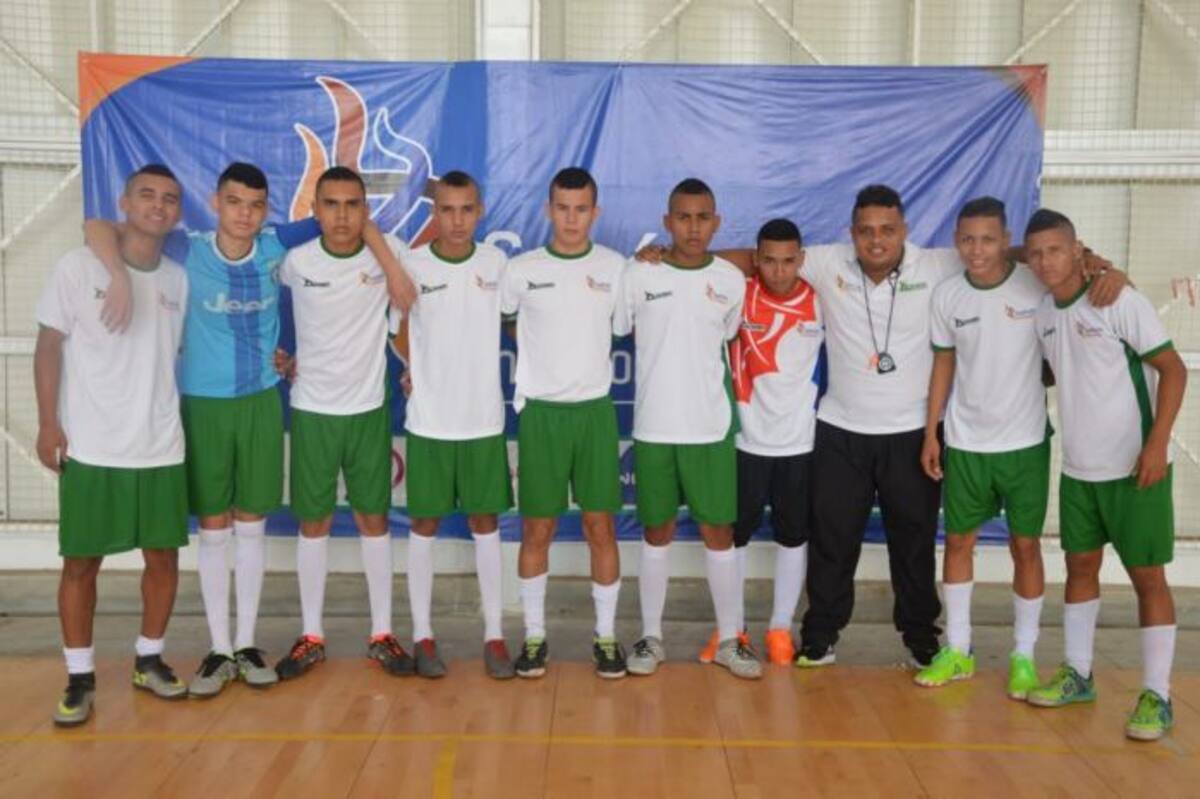 Impes, de Sincelejo, derrotó este jueves a su similar de Pueblo Bello (Cesar), en fútbol de salón masculino. Cortesía