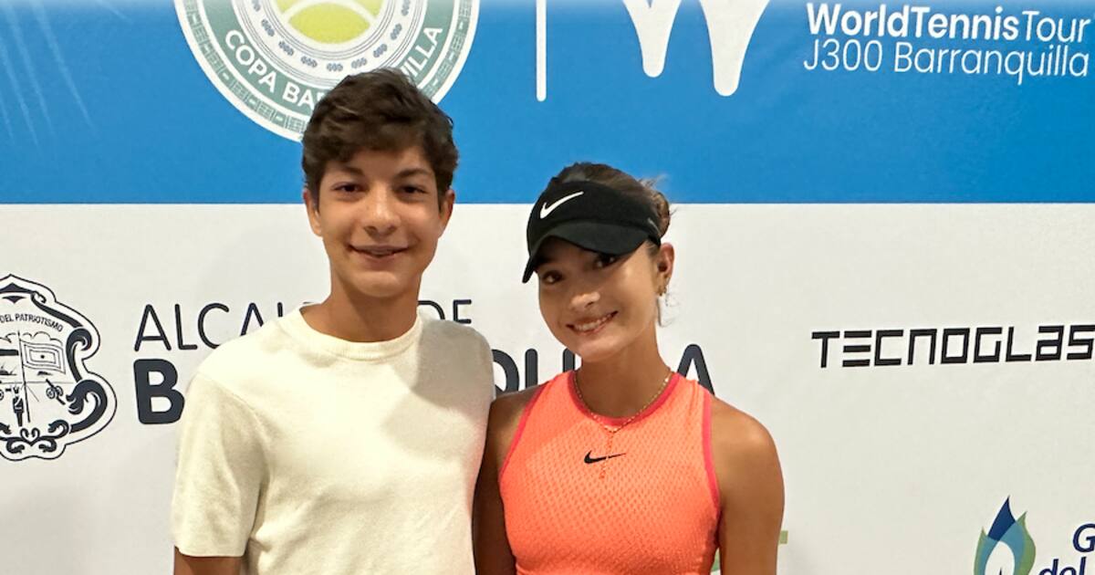 Emanuela Lares y Chetan Vásquez, dos colombianos en el Mundial de Tenis J300
