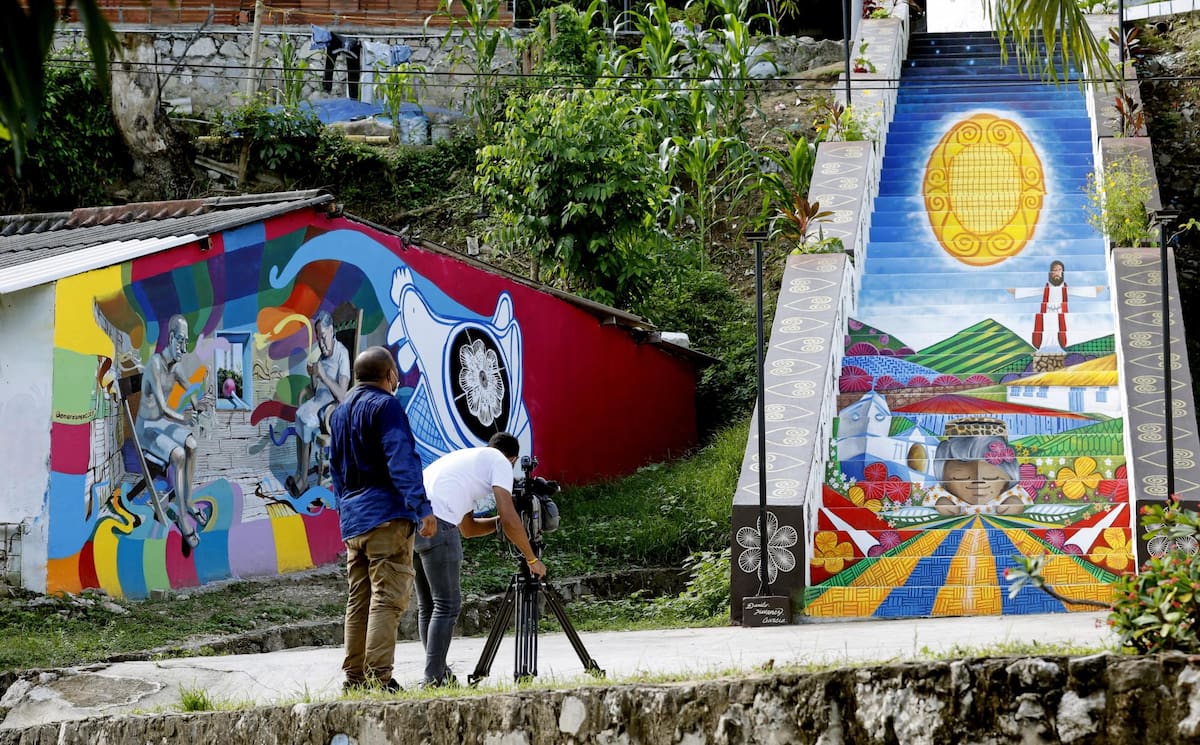 Usiacurí, un colorido lienzo a cielo abierto en el caribe colombiano