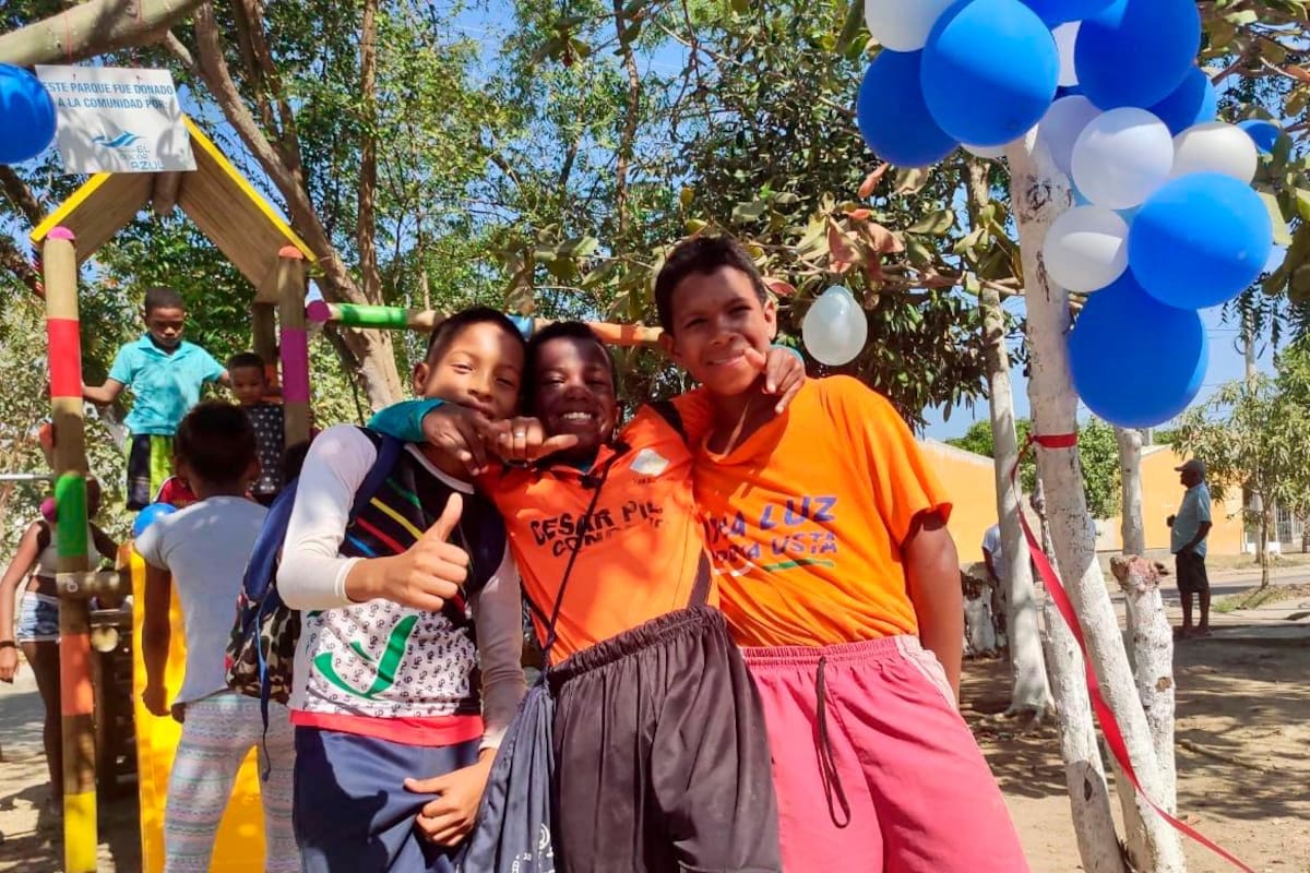 Niños de Ciudad del Bicentenario tienen nuevo parque