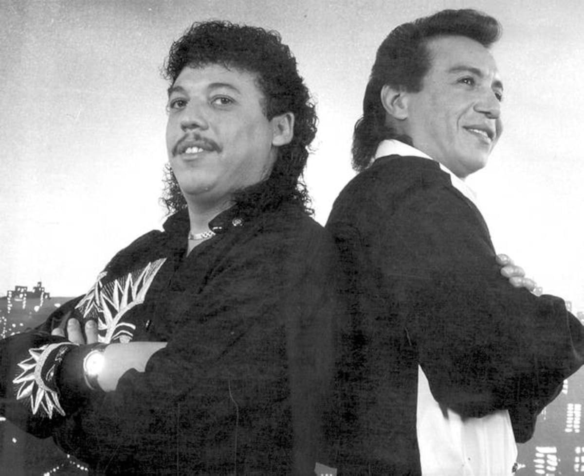 Diomedes Díaz y Juancho Rois.