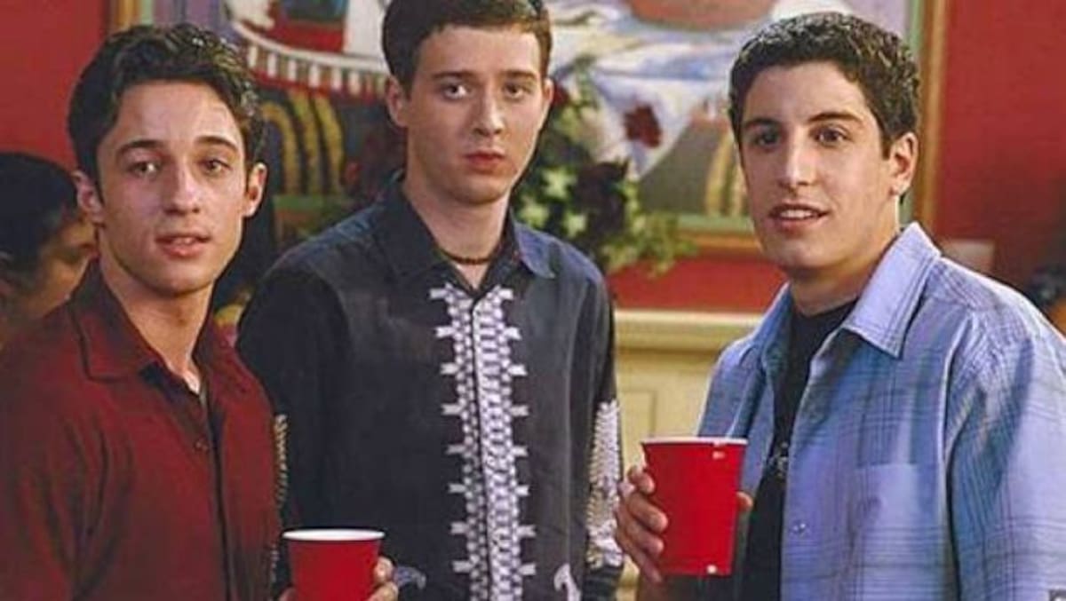 Protagonistas de 'American Pie'. Captura de la película.