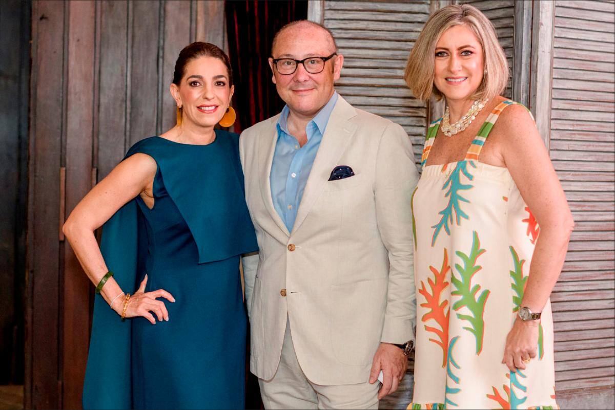 Kika Rocha, Nicolás Pesty y Carmen Otero.