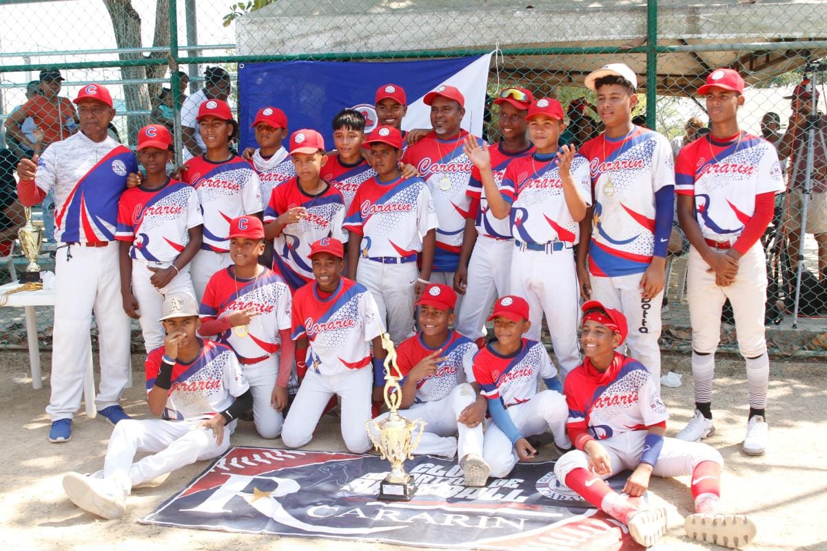 Béisbol de Desarrollo: Cararín festejó el título en la categoría Prejunior-Junior