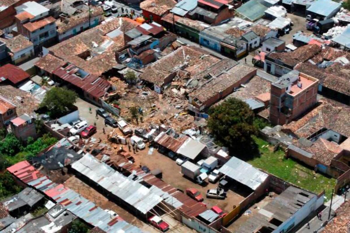 Video: fuerte explosión en Rionegro deja más de 15 personas heridas