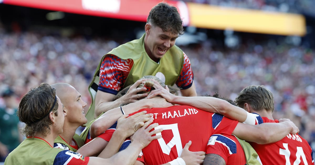 Noruega debutó con triunfo ante Irak: Erling Haaland, infalible