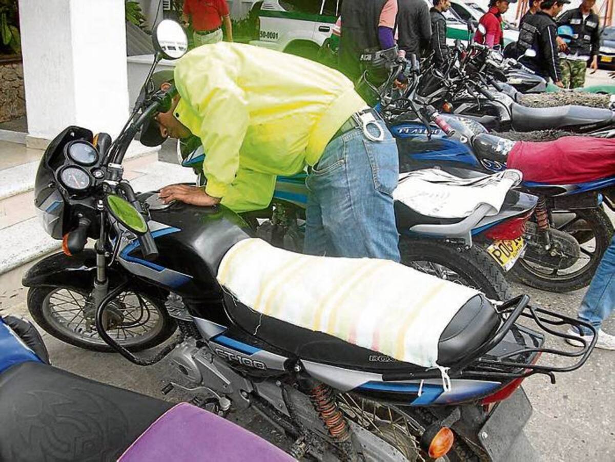 En operativos desplegados por miembros de la Policía Nacional fueron recuperadas varias motos robadas.