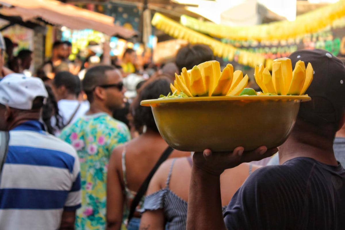 Puedes comer mango, tomar cerveza o agua, ¡o lo que quieras!//Foto: Nelson Buelvas - El Universal.
