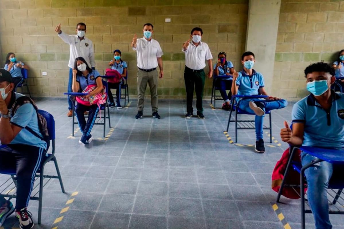En Sincelejo, 8 instituciones educativas oficiales iniciaron alternancia