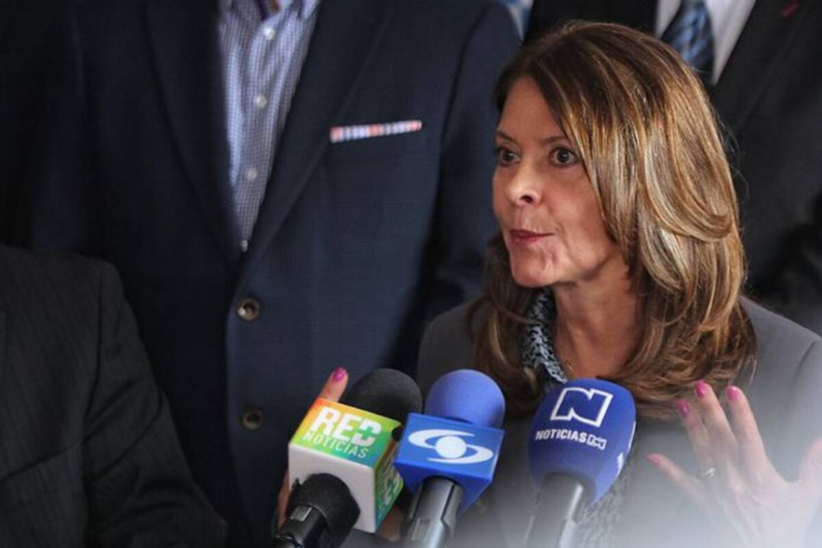 Marta Lucía Ramírez estará en Santander. Colprensa.
