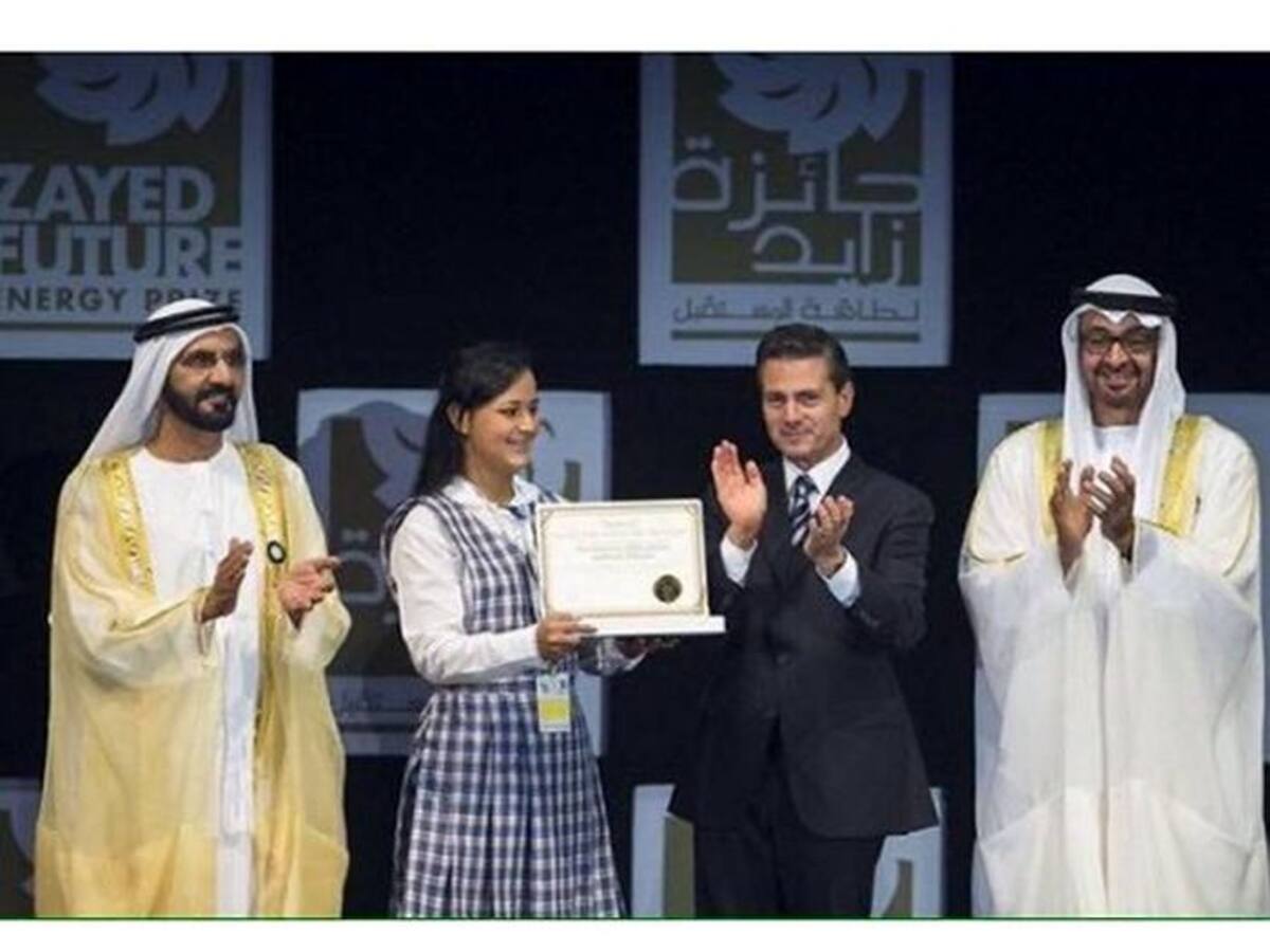 Colegio Gabriel Plazas de huila ganador de premio Zayed energía del futuro. COLPRENSA