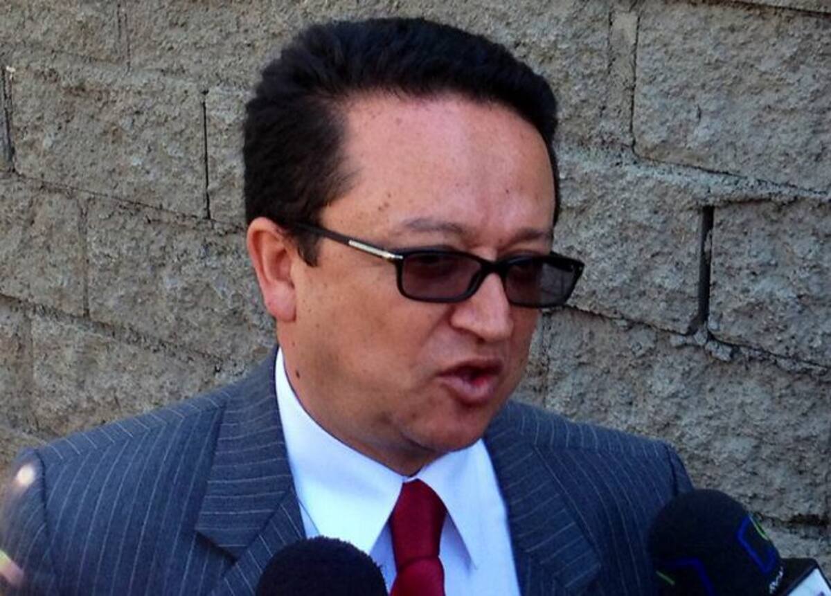 Gildardo Acosta, abogado de Wilson Daniel Peralta Botachica. COLPRENSA