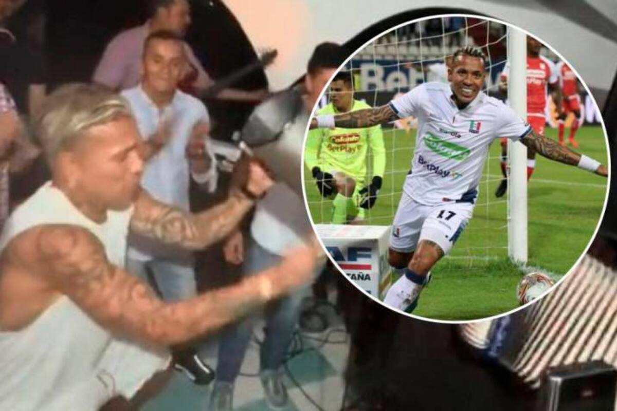 Video: así fue la rumba, con vallenato incluido, de Dayro Moreno