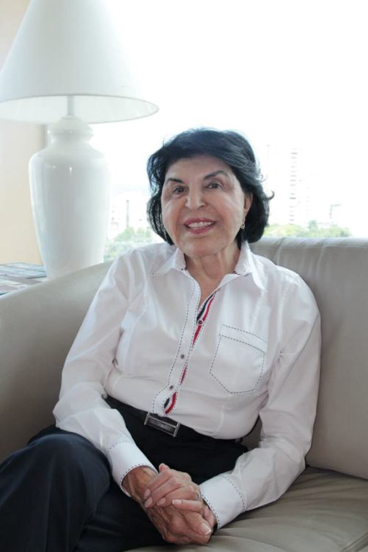 María Cortés de Chaves durante la entrevista concedida a El Universal en el 2012. ÉRICA OTERO