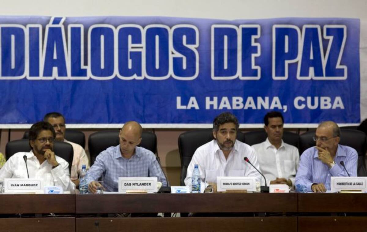 Diálogos de Paz en La Habana. COLPRENSA