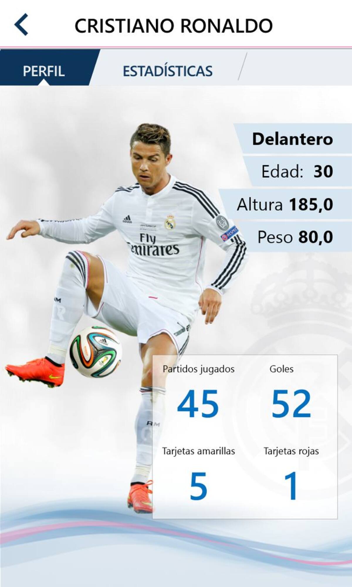 Real Madrid presentó su nueva aplicación. COLPRENSA