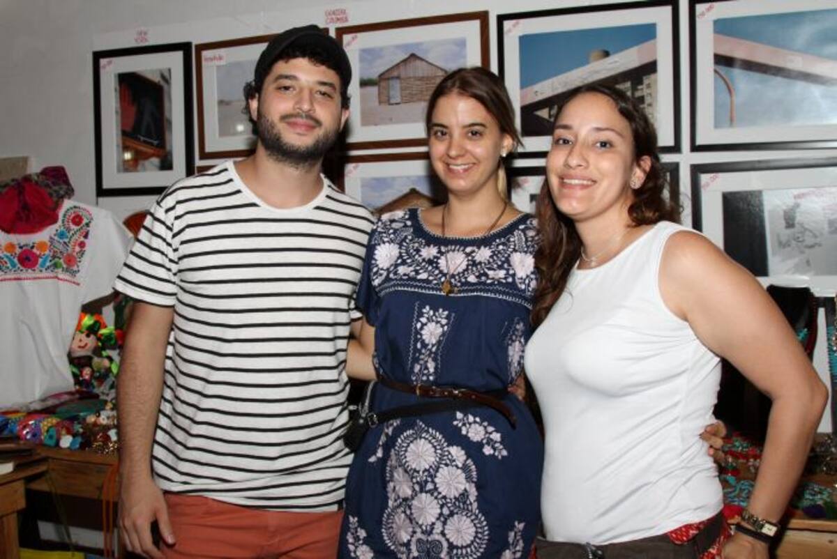 Sergio Reyes Palacios, Mara Vergara y María Paola Vásquez. MARUJA PARRA