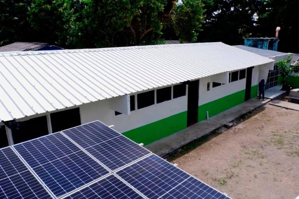 Institución Educativa Islas del Rosario estrena nuevas aulas