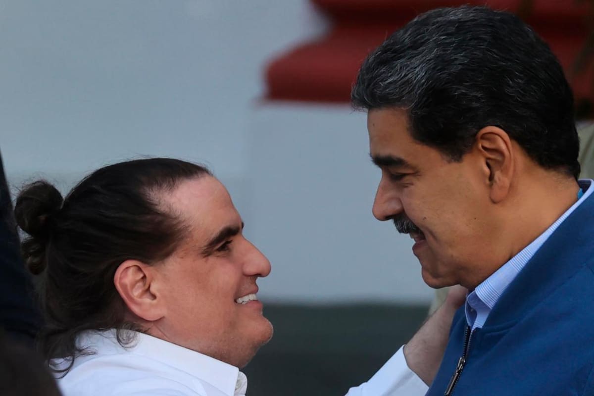 Maduro recibió en el palacio presidencial a Álex Saab tras liberación en EE.UU.