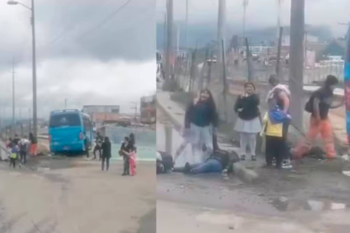 Accidente por aparente exceso de velocidad dejó una mujer y 4 niños heridos