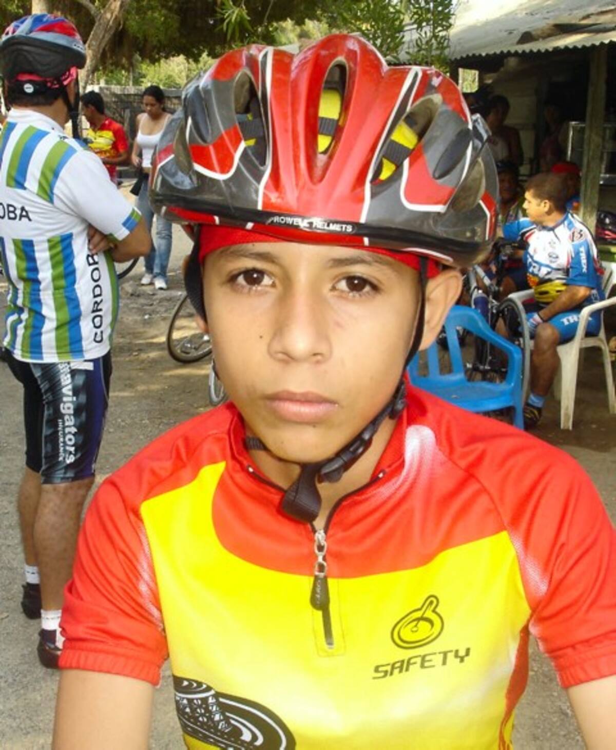 Reiney Ceballos, ciclista de Córdoba. Reiney Ceballos, ciclista de Córdoba.