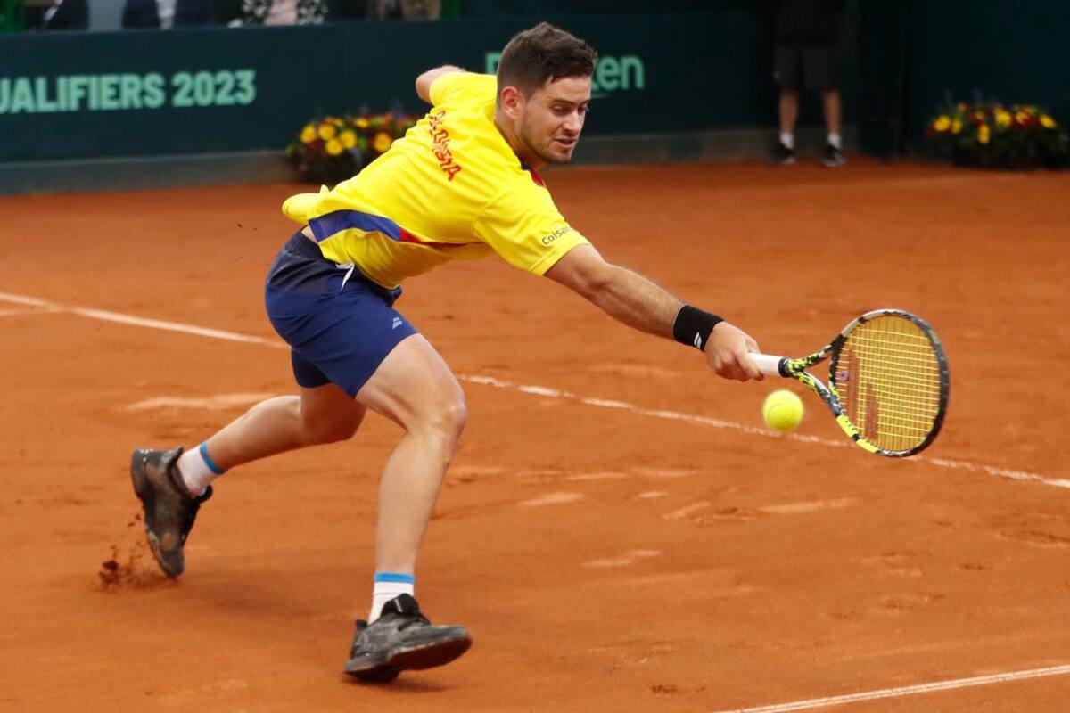 ¡No se pudo!: Colombia perdió su serie de Copa Davis ante Gran Bretaña