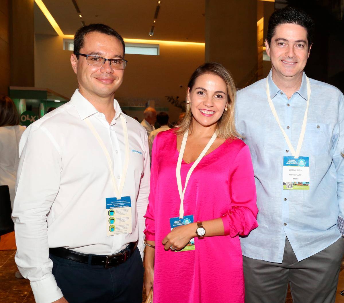 Iván Pabón, María Victoria Castro y Germán Tatis.