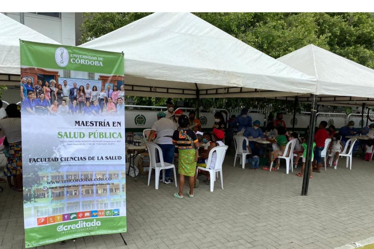 Enfermos 109 niños indígenas que están en parque de Montería