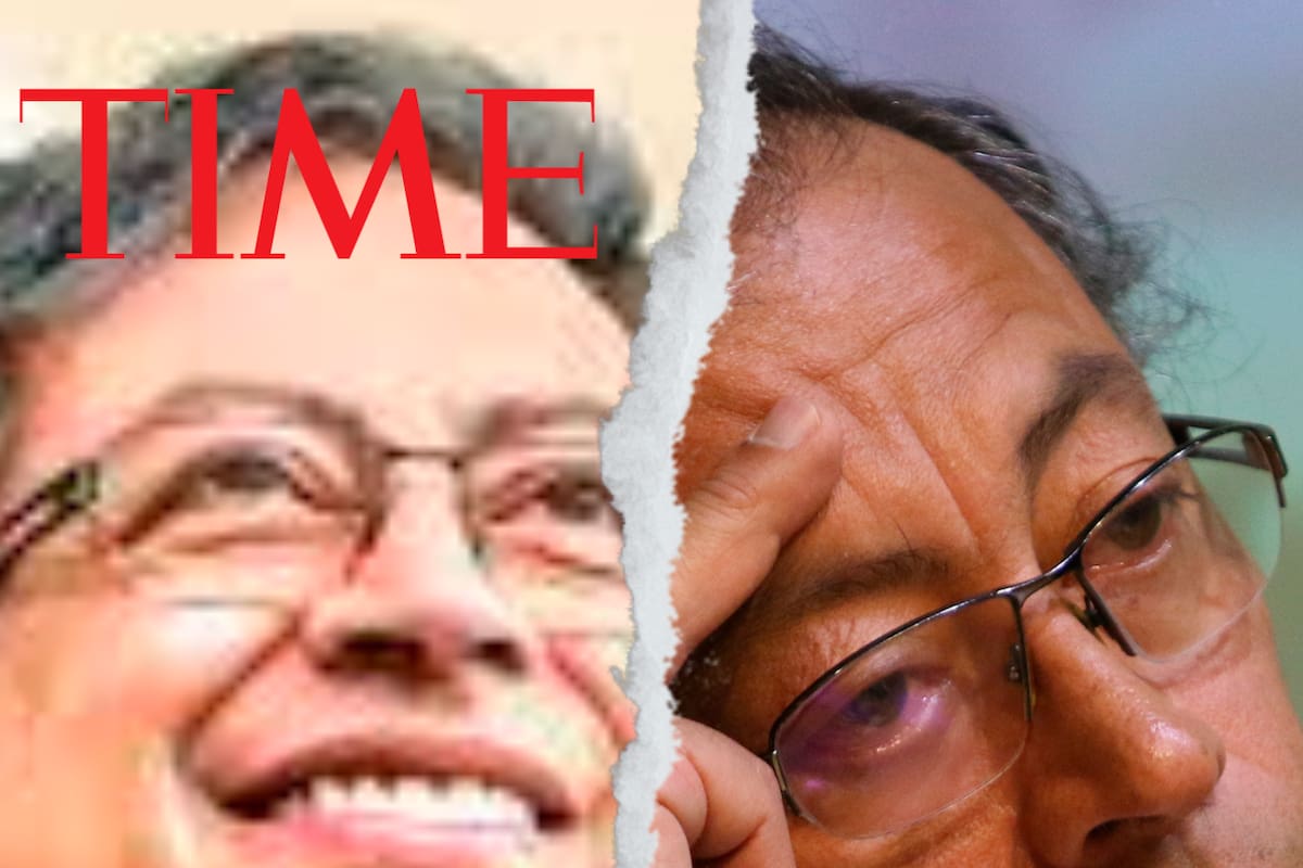 Dos revistas, dos conceptos diferentes, así ve el mundo a Petro