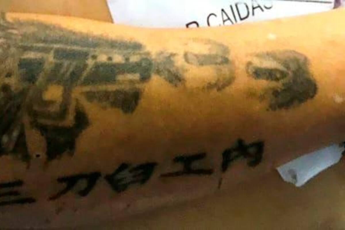 Con imagen de tatuaje, Medicina Legal busca a familiares de accidentado