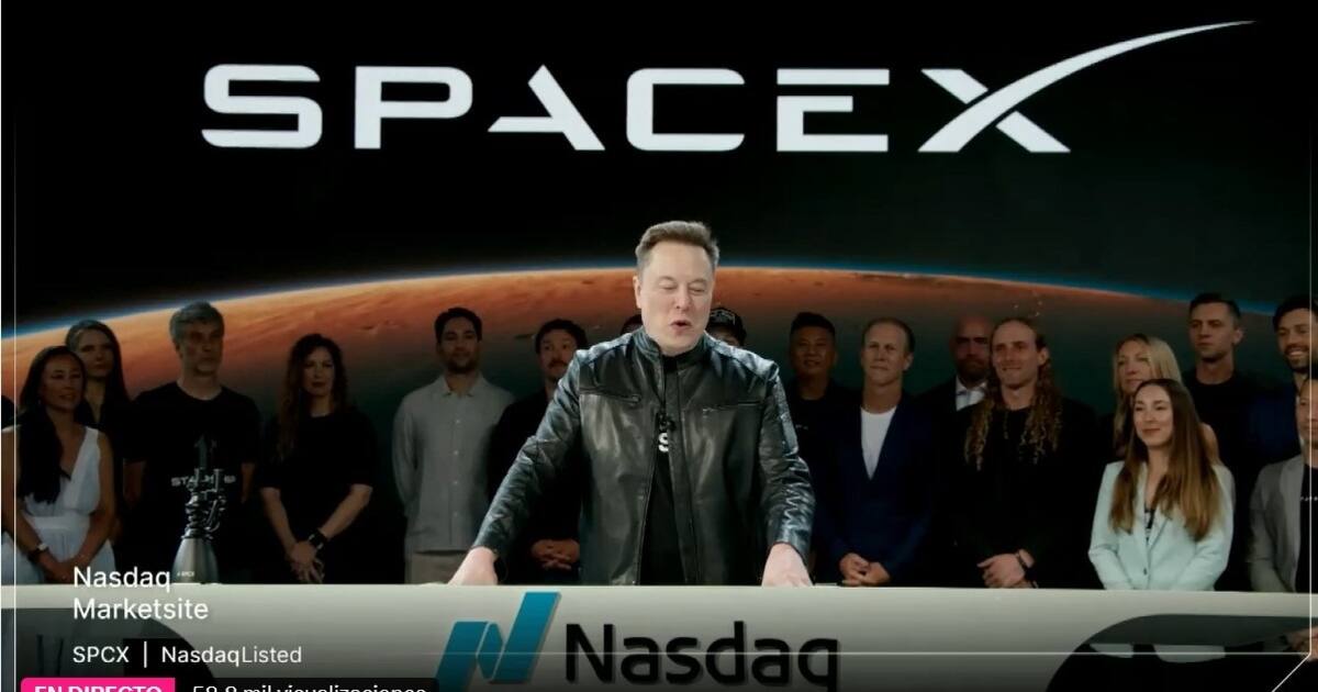 SpaceX sorprende a los mercados con fuerte alza de sus acciones