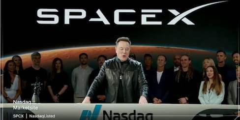SpaceX sorprende a los mercados con fuerte alza de sus acciones