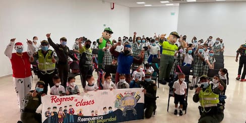 Así inicia el regreso a las clases presenciales en Cartagena