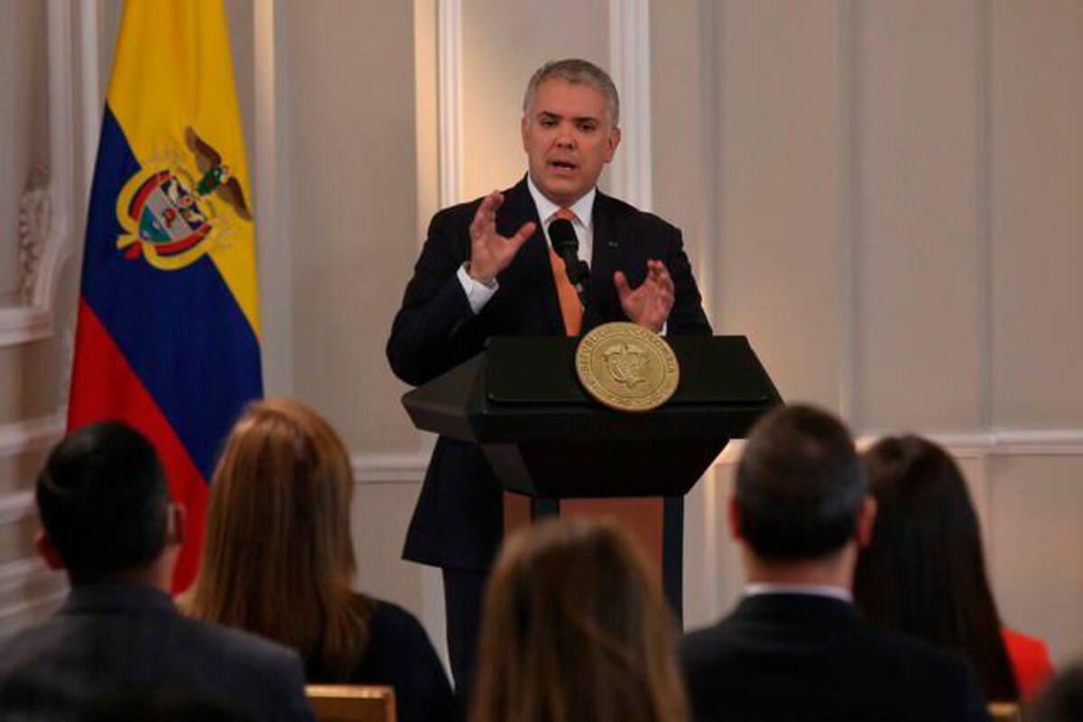 “Unidad frente al fallo que dictará tribunal de La Haya”: Duque