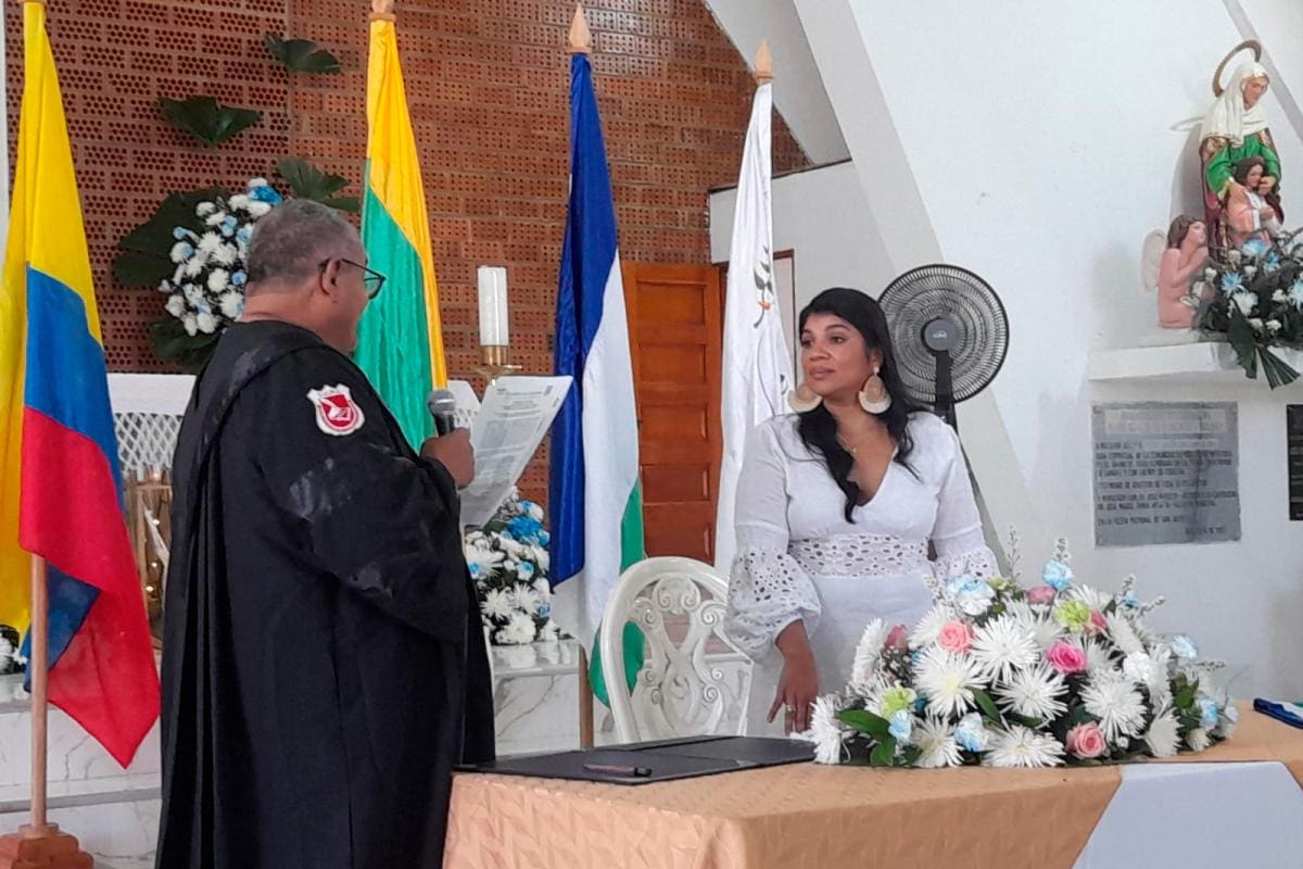 Se posesionó la primera mujer alcaldesa en San Jacinto, Bolívar