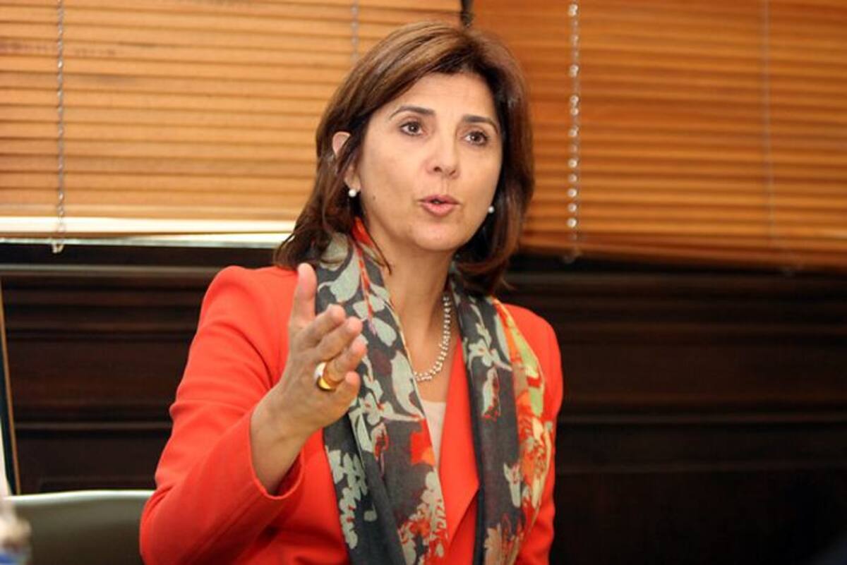 María Ángela Holguín, ministra de Relaciones Exteriores de Colombia. COLPRENSA