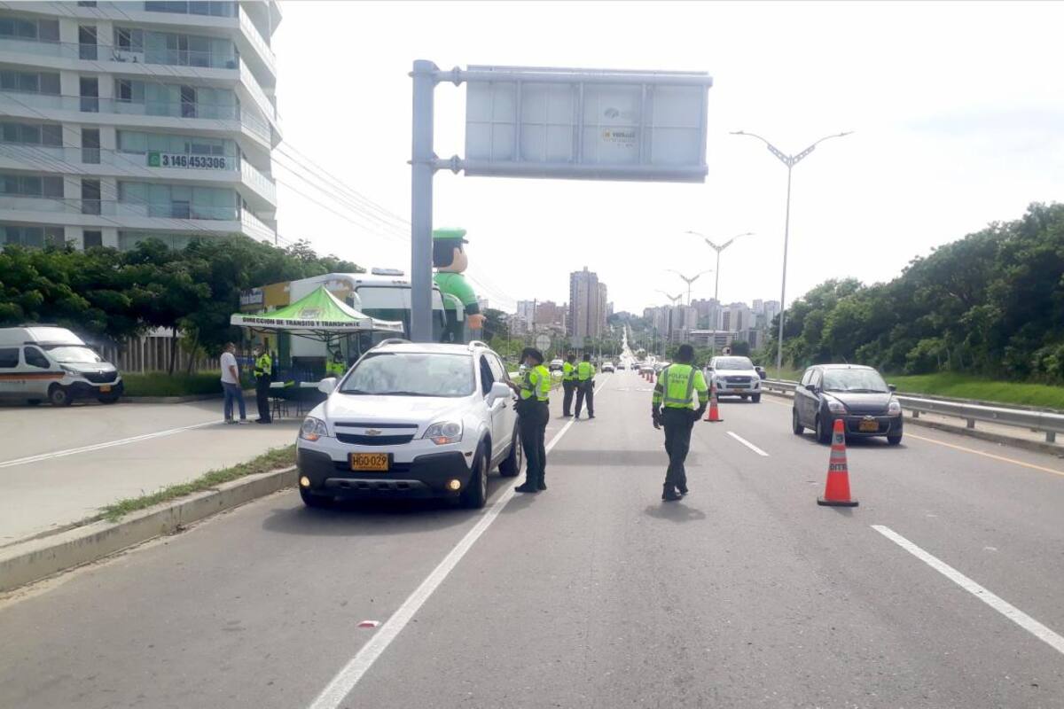 Policía tiene listo el dispositivo para el fin de semana en Barranquilla