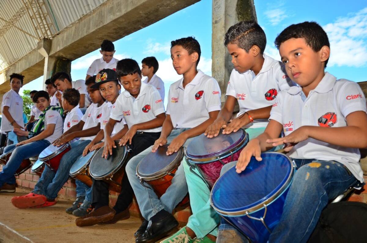 Los niños tienen entre 6 a 14 años de edad. CORTESÍA