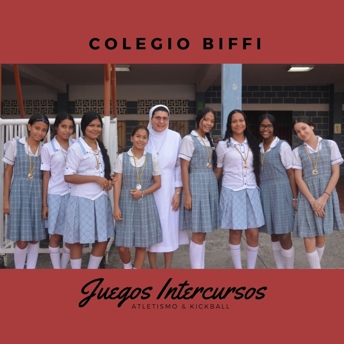 Premiación Juegos Intercursos.