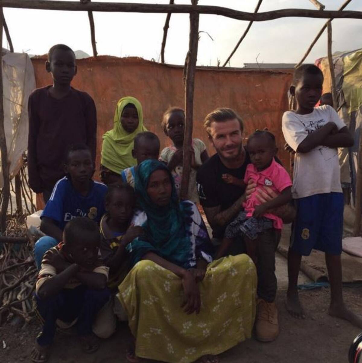 David recorriendo diferentes partes del mundo con las campañas de Unicef. INSTAGRAM @davidbeckham
