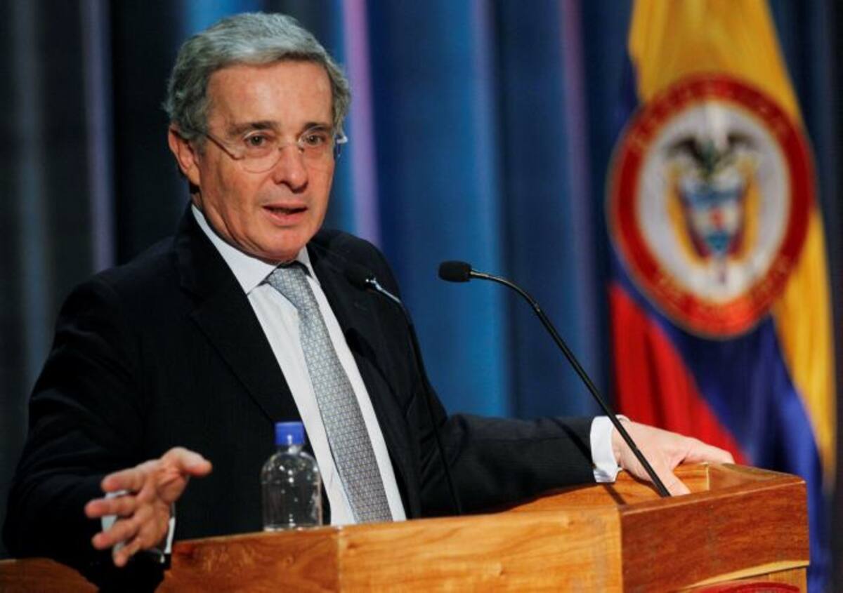 Álvaro Uribe, expresidente de Colombia. AP Fernando Vergara