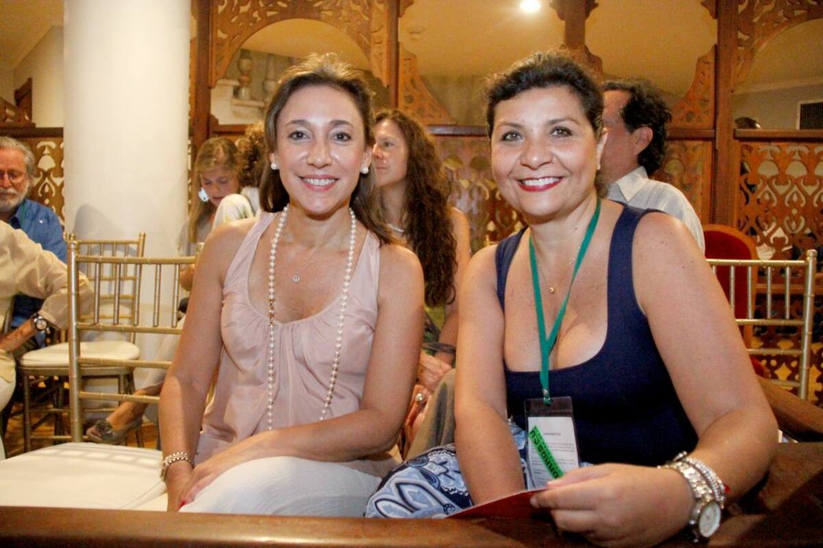 María Fernanda Carvajal y Claudia Franco.